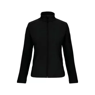 Női 3 rétegű softshell dzseki, Kariban KA400, Black-2XL