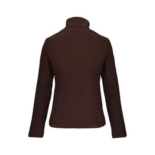 Női 3 rétegű softshell dzseki, Kariban KA400, Chocolate-XL