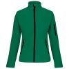 Női 3 rétegű softshell dzseki, Kariban KA400, Kelly Green-2XL