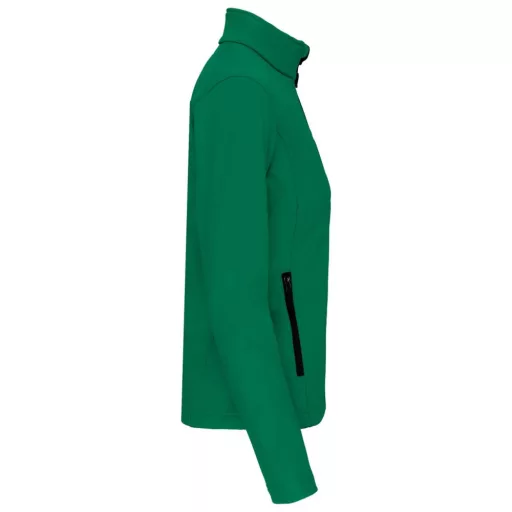 Női 3 rétegű softshell dzseki, Kariban KA400, Kelly Green-2XL