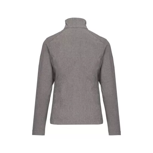 Női 3 rétegű softshell dzseki, Kariban KA400, Marl Grey-3XL