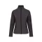 Női 3 rétegű softshell dzseki, Kariban KA400, Titanium-3XL