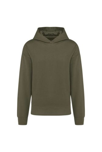 Uniszex  laza szabású kapucnis pulóver, Kariban KA4018, Light Khaki-XS