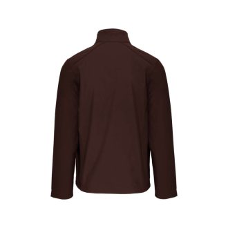   Férfi 3 rétegű softshell dzseki, Kariban KA401, Chocolate-S