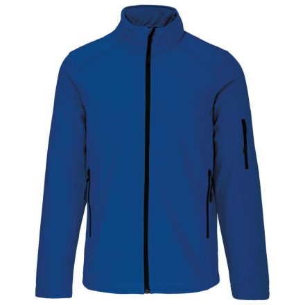 Férfi 3 rétegű softshell dzseki, Kariban KA401, Dark Royal Blue-2XL