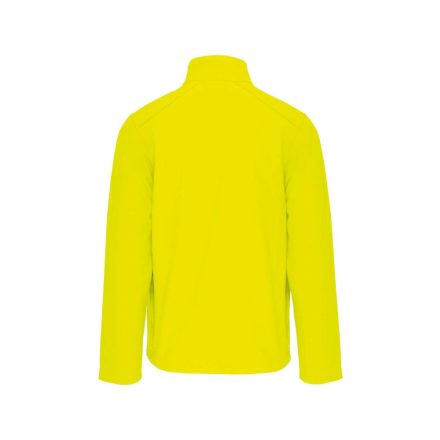 Férfi 3 rétegű softshell dzseki, Kariban KA401, Fluorescent Yellow-2XL