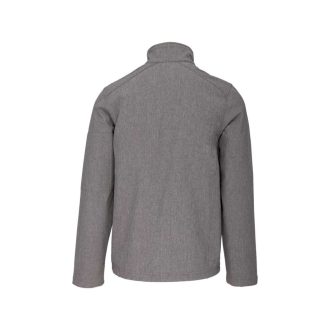   Férfi 3 rétegű softshell dzseki, Kariban KA401, Marl Grey-S
