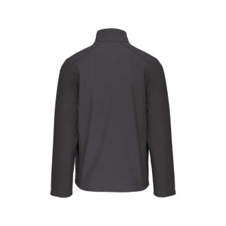   Férfi 3 rétegű softshell dzseki, Kariban KA401, Titanium-2XL