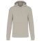 Férfi organikus kapucnis pulóver, Kariban KA4027, Clay-S