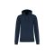Férfi organikus kapucnis pulóver, Kariban KA4027, French Navy Heather-4XL