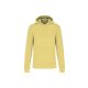 Férfi organikus kapucnis pulóver, Kariban KA4027, Lemon Yellow-S
