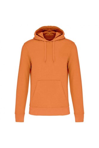 Férfi organikus kapucnis pulóver, Kariban KA4027, Light Orange-S