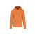 Férfi organikus kapucnis pulóver, Kariban KA4027, Light Orange-S
