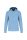 Férfi organikus kapucnis pulóver, Kariban KA4027, Sky Blue-S