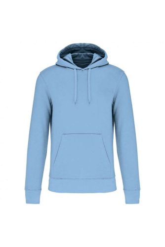 Férfi organikus kapucnis pulóver, Kariban KA4027, Sky Blue-S