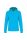 Férfi organikus kapucnis pulóver, Kariban KA4027, Sea Turquoise-S