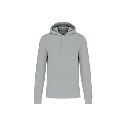 Férfi organikus kapucnis pulóver, Kariban KA4027, Snow Grey-2XL
