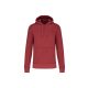 Férfi organikus kapucnis pulóver, Kariban KA4027, Terracotta Red-4XL