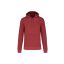 Férfi organikus kapucnis pulóver, Kariban KA4027, Terracotta Red-5XL