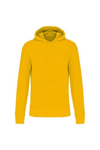 Férfi organikus kapucnis pulóver, Kariban KA4027, Yellow-S