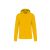 Férfi organikus kapucnis pulóver, Kariban KA4027, Yellow-S