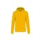 Férfi organikus kapucnis pulóver, Kariban KA4027, Yellow-XL