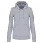 Női organikus kapucnis pulóver, Kariban KA4028, Oxford Grey-M
