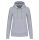 Női organikus kapucnis pulóver, Kariban KA4028, Oxford Grey-XL