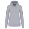 Női organikus kapucnis pulóver, Kariban KA4028, Oxford Grey-XS