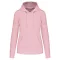 Női organikus kapucnis pulóver, Kariban KA4028, Pale Pink-XL