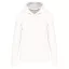 Női organikus kapucnis pulóver, Kariban KA4028, White-L
