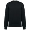 Uniszex  laza szabású organikus környakas pulóver, Kariban KA4032, Black-XS