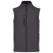 Férfi 3 rétegű softshell mellény, Kariban KA403, Titanium-S