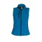 Női softshell mellény, Kariban KA404, Aqua Blue-3XL