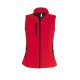 Női softshell mellény, Kariban KA404, Red-L