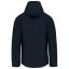 Férfi kapucnis softshell dzseki, Kariban KA413, Navy-S