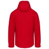 Férfi kapucnis softshell dzseki, Kariban KA413, Red-S