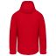 Férfi kapucnis softshell dzseki, Kariban KA413, Red-S