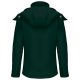 Női kapucnis softshell dzseki, Kariban KA414, Bottle Green-L