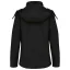 Női kapucnis softshell dzseki, Kariban KA414, Black-M