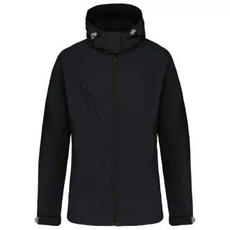 Női kapucnis softshell dzseki, Kariban KA414, Black-S