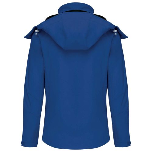 Női kapucnis softshell dzseki, Kariban KA414, Dark Royal Blue-2XL