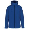 Női kapucnis softshell dzseki, Kariban KA414, Dark Royal Blue-XL