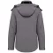 Női kapucnis softshell dzseki, Kariban KA414, Marl Grey-4XL