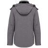 Női kapucnis softshell dzseki, Kariban KA414, Marl Grey-S
