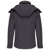 Női kapucnis softshell dzseki, Kariban KA414, Titanium-S