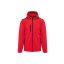 Uniszex  levehető ujjú kapucnis softshell dzseki, Kariban KA422, Red-4XL