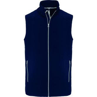   Uniszex  két rétegű softshell mellény, Kariban KA423, Navy-XS