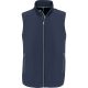 Uniszex  két rétegű softshell mellény, Kariban KA423, Titanium-2XL