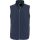 Uniszex  két rétegű softshell mellény, Kariban KA423, Titanium-XS